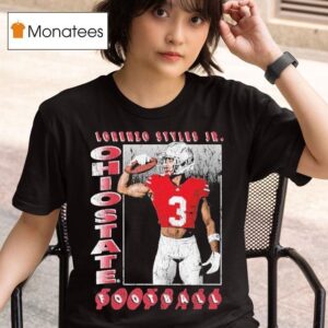 Lorenzo Styles Jr Ohio State Buckeyes Player T Shirt