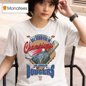 Los Angeles Dodgers Western Division Champions T Shirt