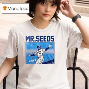 Los Angeles Dodgers Teoscar Hernandez Mr Seed Number T Shirt