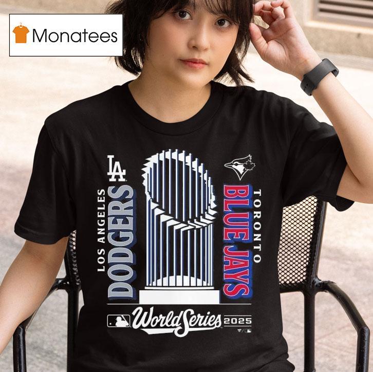 Los Angeles Dodgers Vs Toronto Blue Jays Changeup Matchup T Shirt
