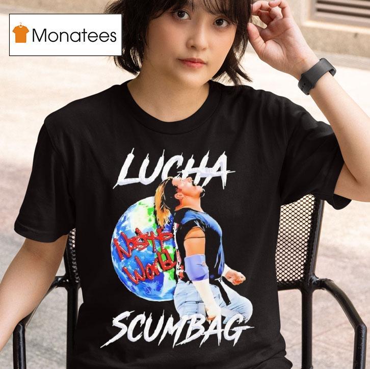 Lucha Scumbag Chris Nastyy World T Shirt