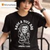 Lurking Class Greetings Have A Nice Day Middle Finger Grim Reaper T Shirt