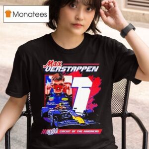 Max Verstappen Usa Circuit Of The Americas Racing T Shirt
