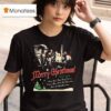 Merry Christmas With Love Hans Gruber Christmas T Shirt
