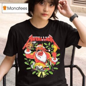Metallica Xmas Bells T Shirt