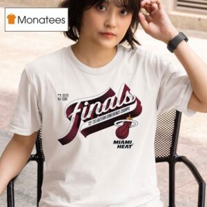 Miami Heat Eastern Conference Champions Locker Room Baseline T Shirt