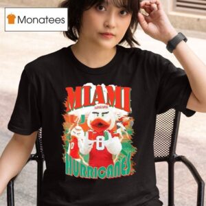Miami Hurricanes Football Masco T Shirt