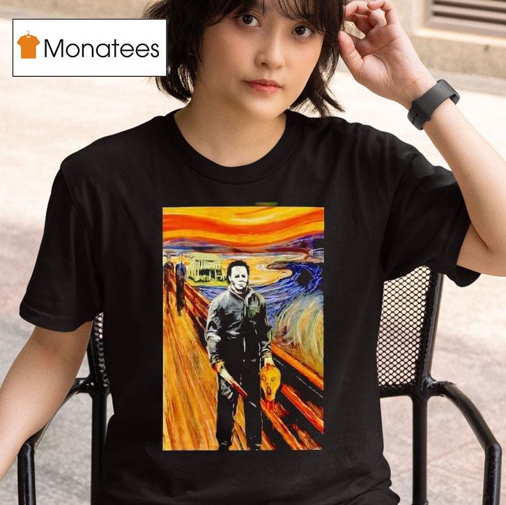 Michael Myers X The Scream Halloween T Shirt
