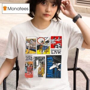 Midnight Law Moriz Jung Six Picture T Shirt