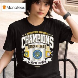 Milwaukee Brewers National League Central Division Champions T Shirt