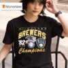 Milwaukee Brewers American League Alcs Champions T Shirt