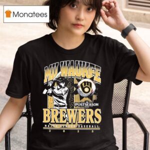 Milwaukee Brewers Major League Baseball Postseason T Shirt