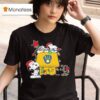 Milwaukee Brewers Snoopy Christmas Holiday T Shirt