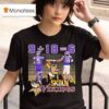 Minnesota Vikings Players J J Mccarthy Justin Jefferson Signatures T Shirt