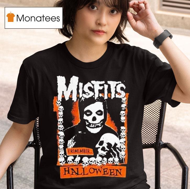 Misfits Remember Halloween T Shirt