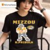 Missouri Football Beau Pribula Retro Baller Logo T Shirt
