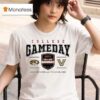 Missouri Tigers Vs Vanderbilt Commodores College Gameday T Shirt