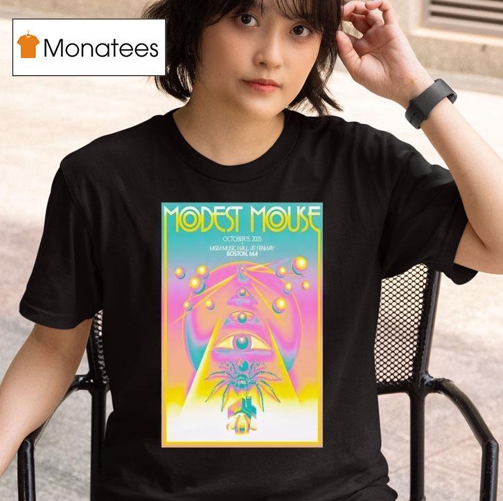 Modest Mouse Oct Mgm Music Hall At Fenway Boston Ma T Shirt