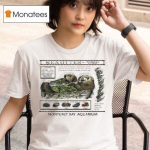 Monterey Bay Aquarium Sea Otter Swif T Shirt