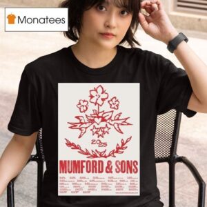 Mumford And Sons Rushmere North America Tour Schedule Dates T Shirt