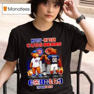 My City My Team Chicago Cubs And Chicago Bears The Windy City Bears T Shirt