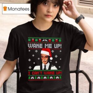Nathan Fielder Wake Me Up I Can T Wake Up Ugly Christmas T Shirt