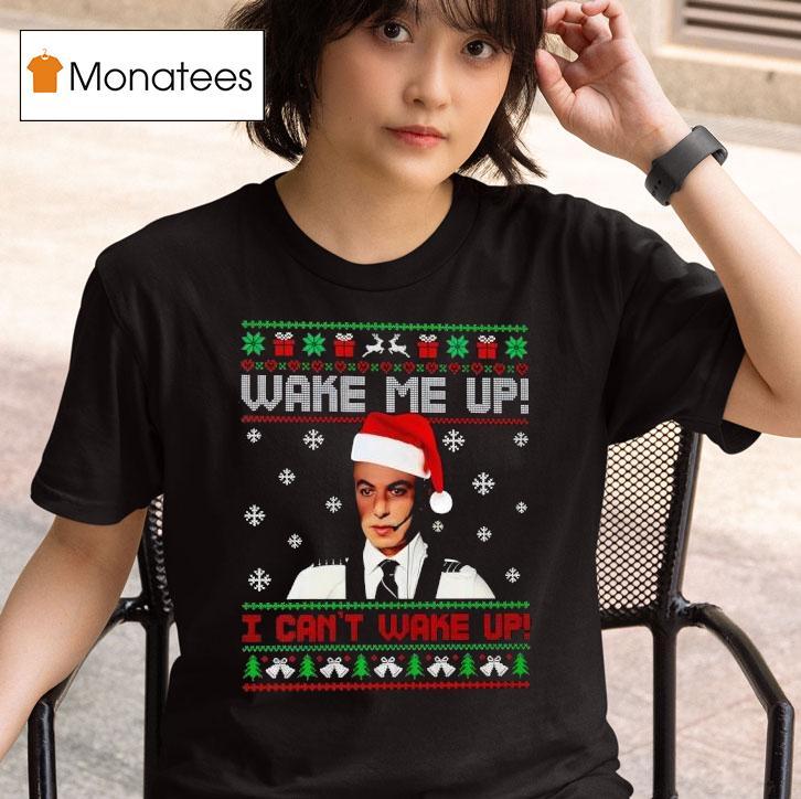 Nathan Fielder Wake Me Up I Can T Wake Up Ugly Christmas T Shirt