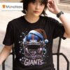 New York Giants Nfl Helmet Merry Christmas T Shirt