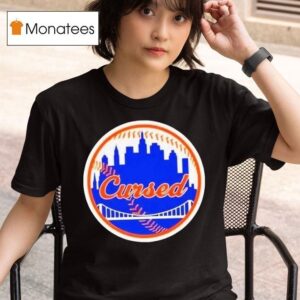 New York Mets Cursed Skyline T Shirt