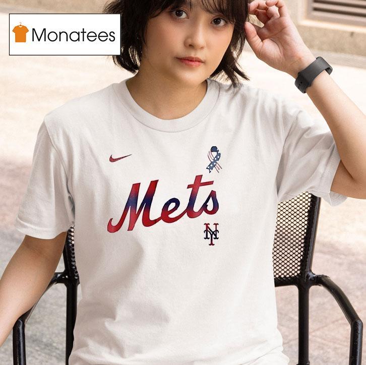 New York Mets Patriot Day We Will Never Forget Baseball T Shirt