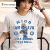 Nico Iamaleava Ucla Bruins Player T Shirt