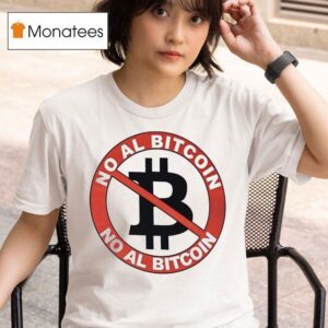 No Al Bitcoin Logo T Shirt