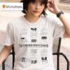 No Order Only Chaos The Imperfect Irrationality Of Humanity And The Rigor And Regularity Mathematics T Shirt