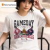 Oklahoma Sooners Vs Ole Miss Rebels Gaylord Family Oklahoma Memorial Stadium T Shirt