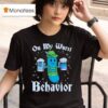 Oktoberfest On My Wurst Behavior Funny German Men Women T Shirt