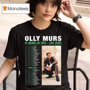 Olly Murs Years Of Hits Live Summer Shows T Shirt