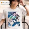 One Piece Monkey D Luffy July Los Angeles Dodgers T Shirt