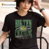 Oregon Ducks Big Ten Champions Fighting Ducks Team Graphic T Shirt