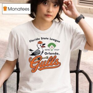 Orlando Gulls Florida Defunct Baseball Teams Vintage T Shirt