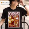 Osees October In Cleveland Oh T Shirt