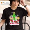 Peanuts Characters X Ohio State Buckeyes Chrismas T Shirt