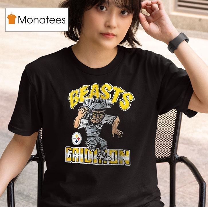 Pittsburgh Slers Beasts Of The Gridiron Halloween Ar T Shirt
