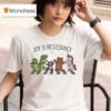 Portland Frog Joy Is Resistance With Friends Cartoon T Shirt