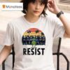 Portland Frog Protester Resis Police T Shirt