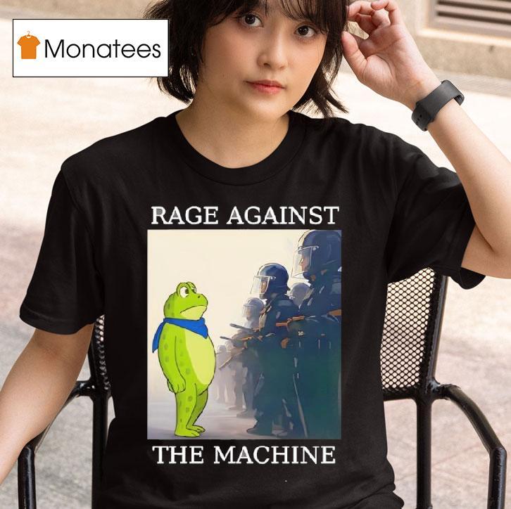 Portland Frog Rage Against The Machine T Shirt