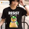 Portland Frog Resist No Kings T Shirt