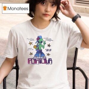 Portola We Are Visiting Here For An Intergalatic Event Alien T Shirt
