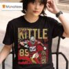 Premium George Kittle San Francisco Ers Football Number Illustration T Shirt