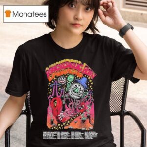 Psychedelic Porn Crumpets North America From October To November Tour Dates T Shirt