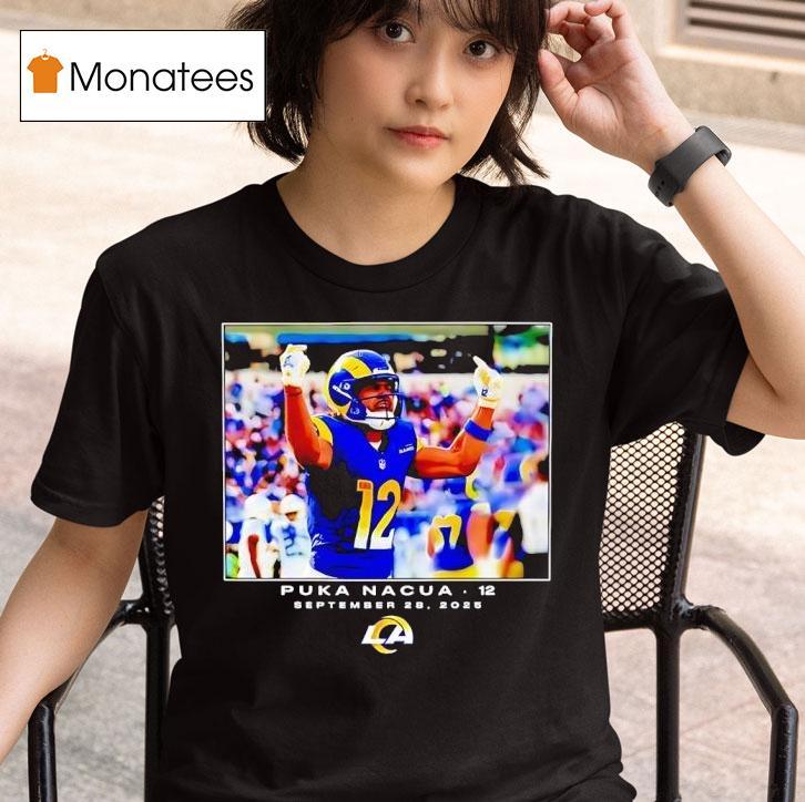 Puka Nacua Los Angeles Rams Football Nfl T Shirt